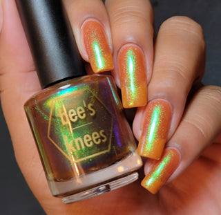 Image provided for Bee's Knees by a paid swatcher featuring the nail polish " To Teach Us About Our Past "