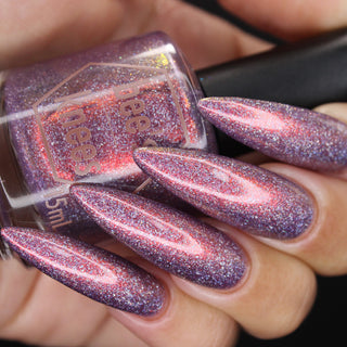 Image provided for Bee's Knees by a paid swatcher featuring the nail polish " Welcome to the Best Day of Your Life "