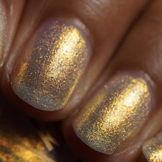 Image provided for Bee's Knees by a paid swatcher featuring the nail polish " Lemon "