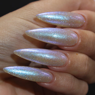 Image provided for Bee's Knees by a paid swatcher featuring the nail polish " Poisoned Fairy Fruit "