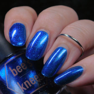 Image provided for Bee's Knees by a paid swatcher featuring the nail polish " Irithys "