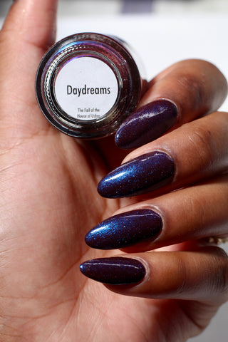 Image provided for Bee's Knees by a paid swatcher featuring the nail polish " Daydreams "