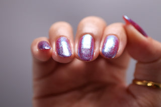 Image provided for Bee's Knees by a paid swatcher featuring the nail polish " His Gentle Ruler "