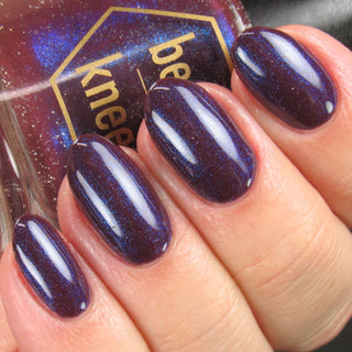 Image provided for Bee's Knees by a paid swatcher featuring the nail polish " Daydreams "