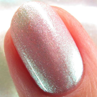 Image provided for Bee's Knees by a paid swatcher featuring the nail polish " Princess of Starlight "