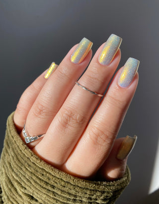 Image provided for Bee's Knees by a paid swatcher featuring the nail polish " Lemon "