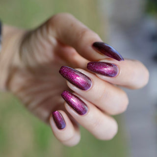 Image provided for Bee's Knees by a paid swatcher featuring the nail polish " Intention "