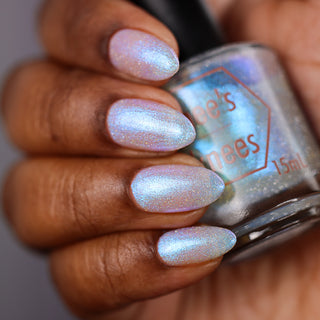 Image provided for Bee's Knees by a paid swatcher featuring the nail polish " Poisoned Fairy Fruit "